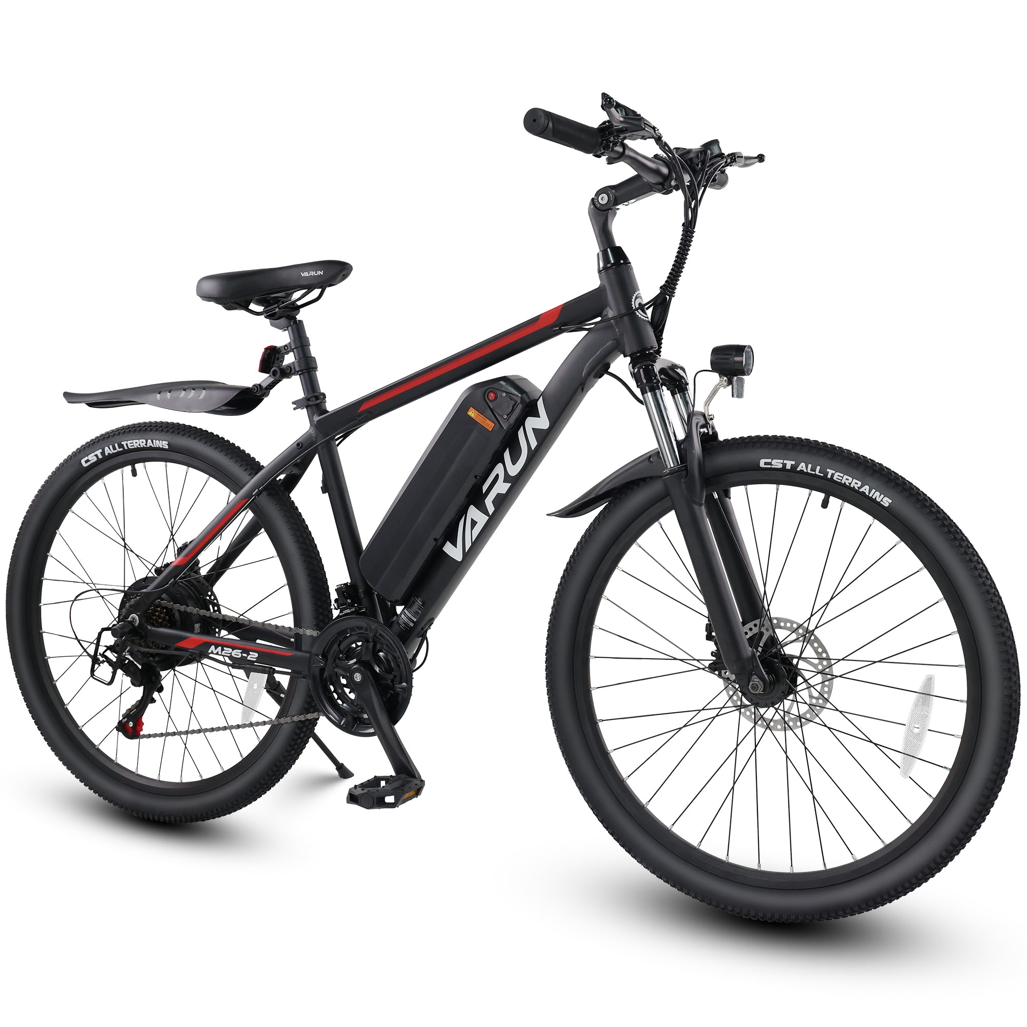 VARUN M26-2 26"Electric Bike 750W Peak Motor 32KM/H Max Speed 48V 7.8Ah Battery