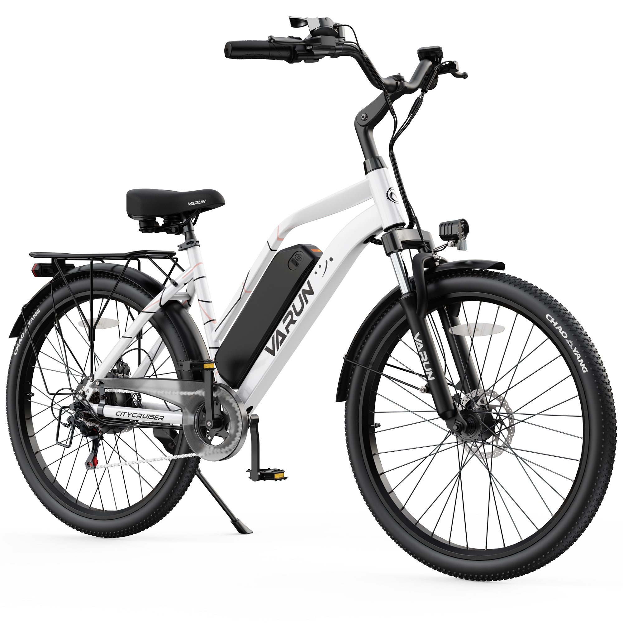 VARUN CITY CRUISER 26"Electric Bike 750W Peak Motor 32KM/H Max Speed 48V 7.8Ah Battery