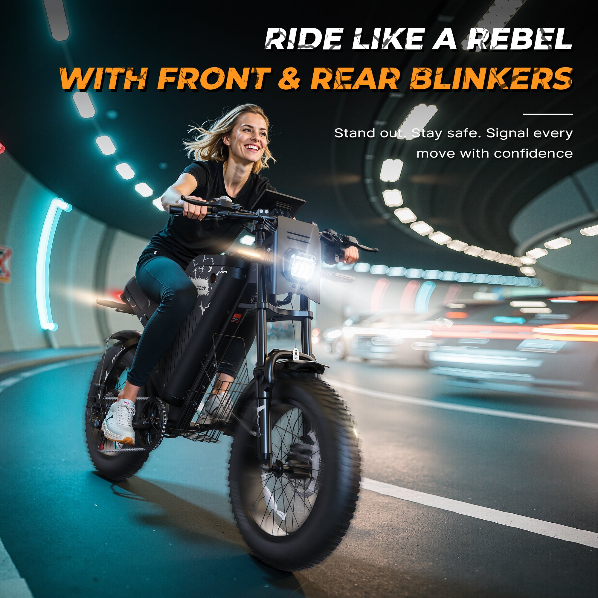 VARUN X-Plorer Raptor 20"Electric Bike 1000W Peak Motor 45KM/H Max Speed 48V 20.8Ah Battery