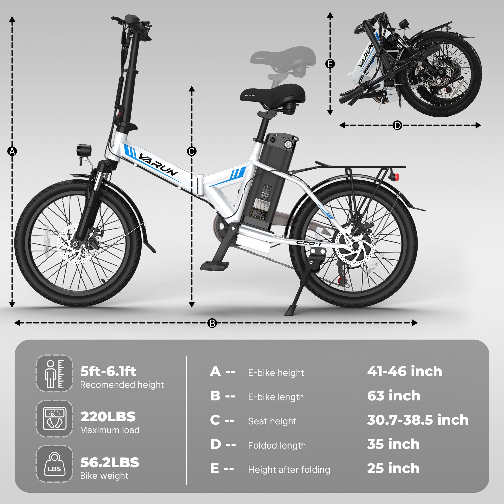 VARUN C20-1 Electric Bike