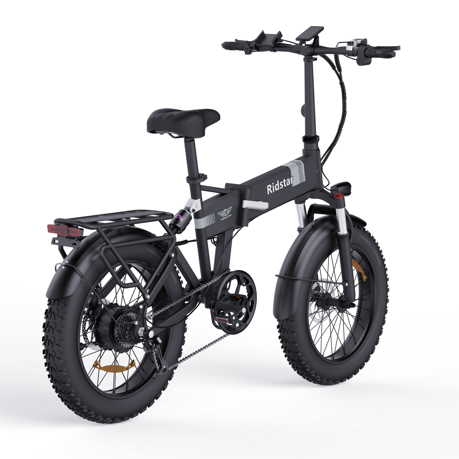 Ridstar H20 Electric Bike 1000W Motor Peak 28MPH 48V 15Ah Battery