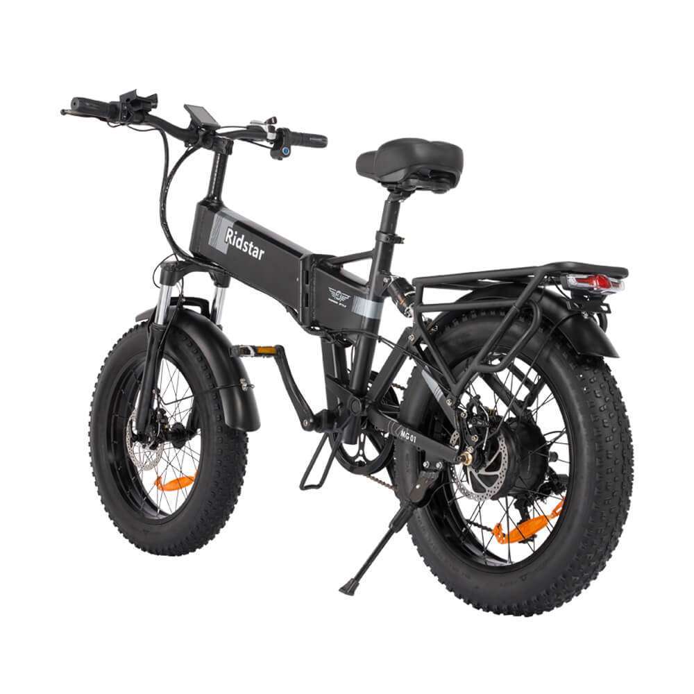Ridstar H20 Pro 20"Folding Electric Bike 2000W Peak Motor 31MPH Max Speed 48V 23Ah Battery