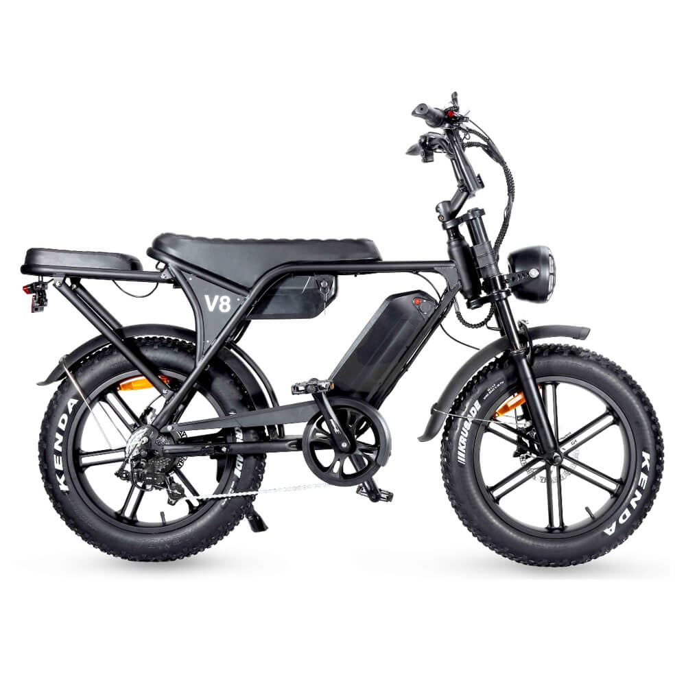OUXI V8 Max 20"Electric Bike 750W Motor 50KM/H Max Speed 48V 30Ah Dual Battery