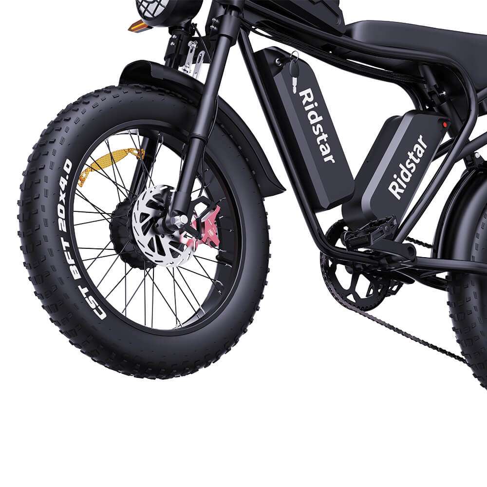 Ridstar Q20 Pro Electric Bike 2000W 35MPH  Motor 52V 40AH Battery