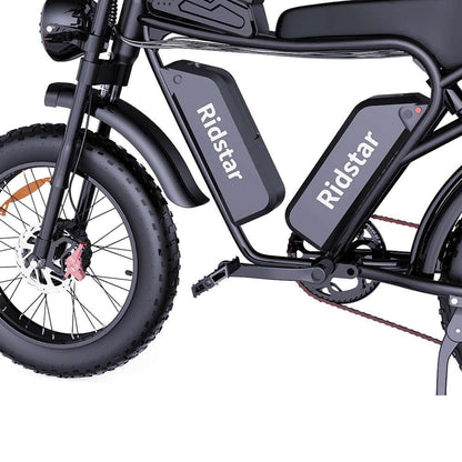 Ridstar Q20 Pro Electric Bike 2000W 35MPH  Motor 52V 40AH Battery