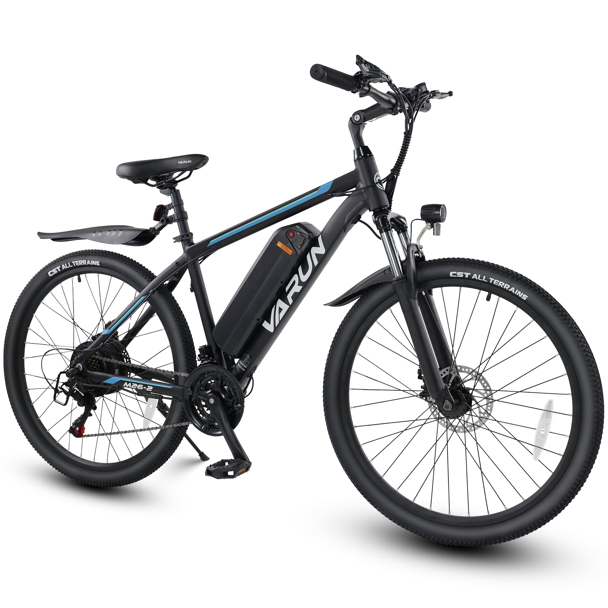 VARUN M26-2 26"Electric Bike 750W Peak Motor 32KM/H Max Speed 48V 7.8Ah Battery