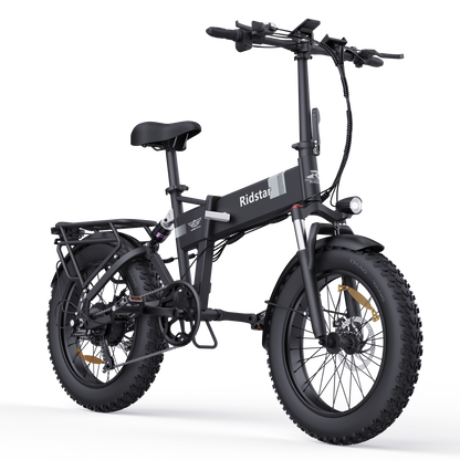 Ridstar H20 Electric Bike  1000W Motor Peak 28MPH 48V 15Ah Battery