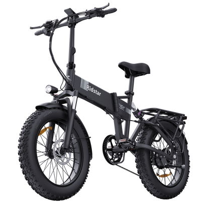 Ridstar H20 Electric Bike  1000W Motor Peak 28MPH 48V 15Ah Battery