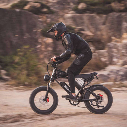Ridstar Q20 Lite E-Bike 1000W Motor 25MPH 48V 15AH Battery