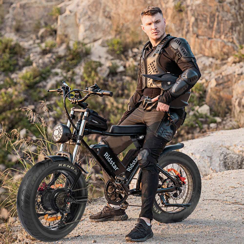 Ridstar Q20 Pro Electric Bike 2000W 35MPH  Motor 52V 40AH Battery
